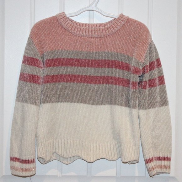 3/$20 🏷 Epic Threads Plush Sweater Striped - Picture 2 of 2